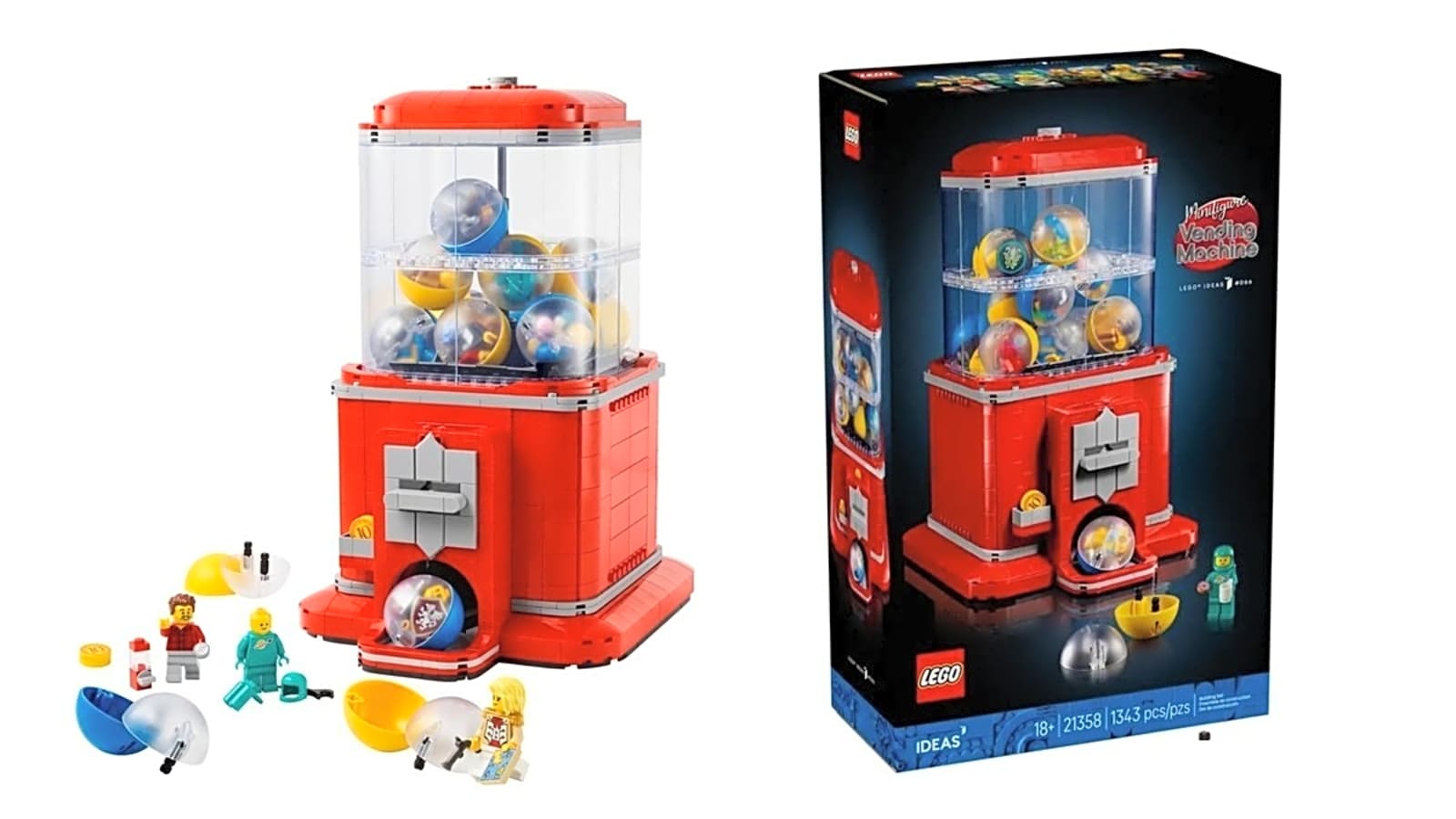 LEGO Ideas Retro-Style Vending Machine Brings All the Nostalgic Feels