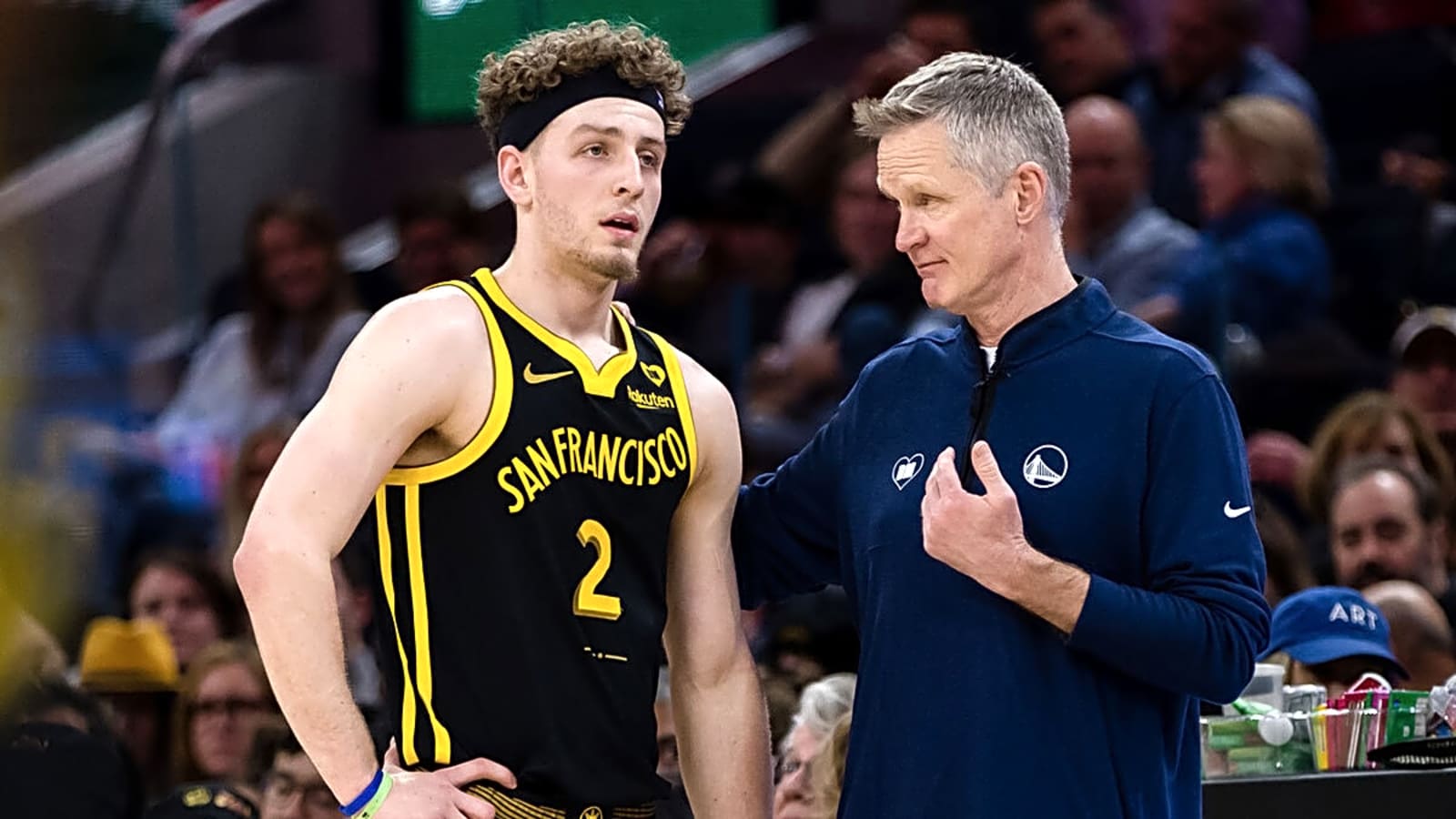 Warriors’ Brandin Podziemski hilariously shoots down Steve Kerr comparisons
