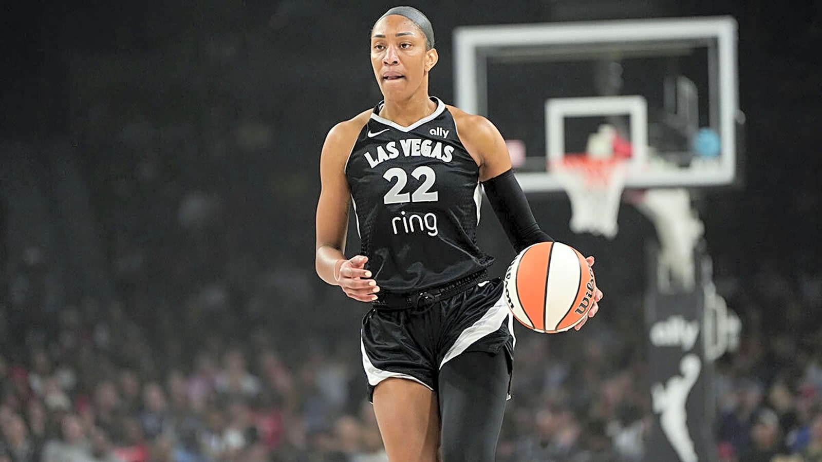 A’ja Wilson joins exclusive WNBA playoff club in Game 4 vs. Fever