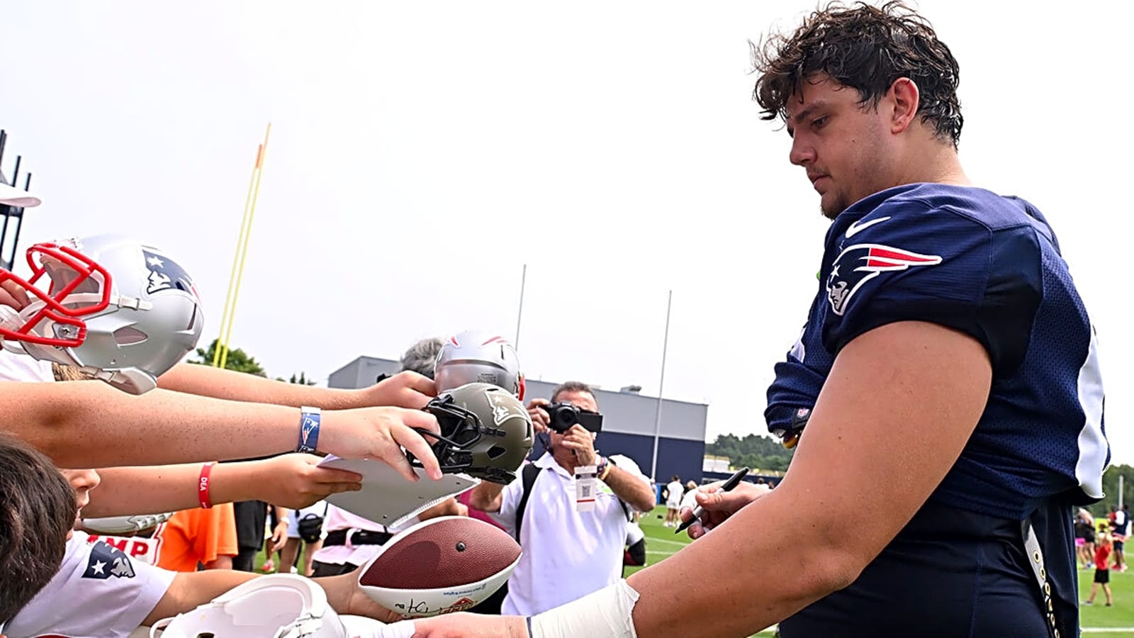 Patriots’ Will Campbell gets ‘beast’ label from Drake Maye