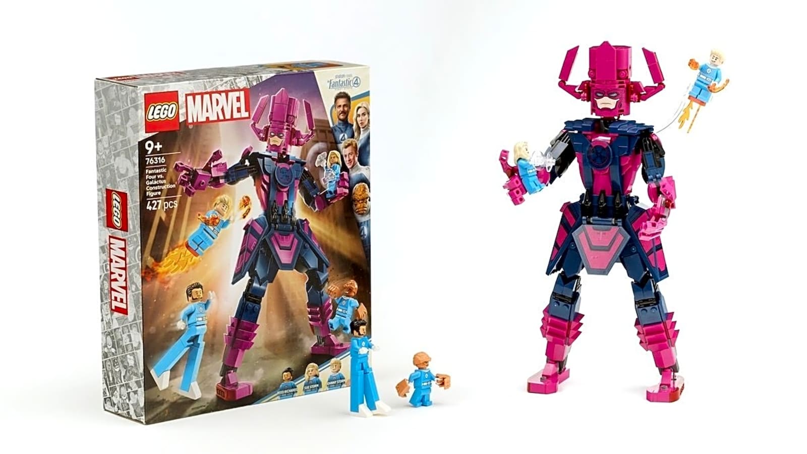 The FANTASTIC FOUR Battles Galactus In First-Ever LEGO Set For Marvel’s Iconic Family