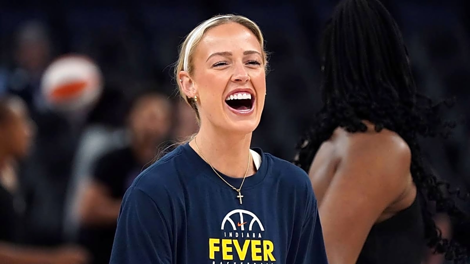 Sophie Cunningham Shouts Out NBA Star After Fever Win