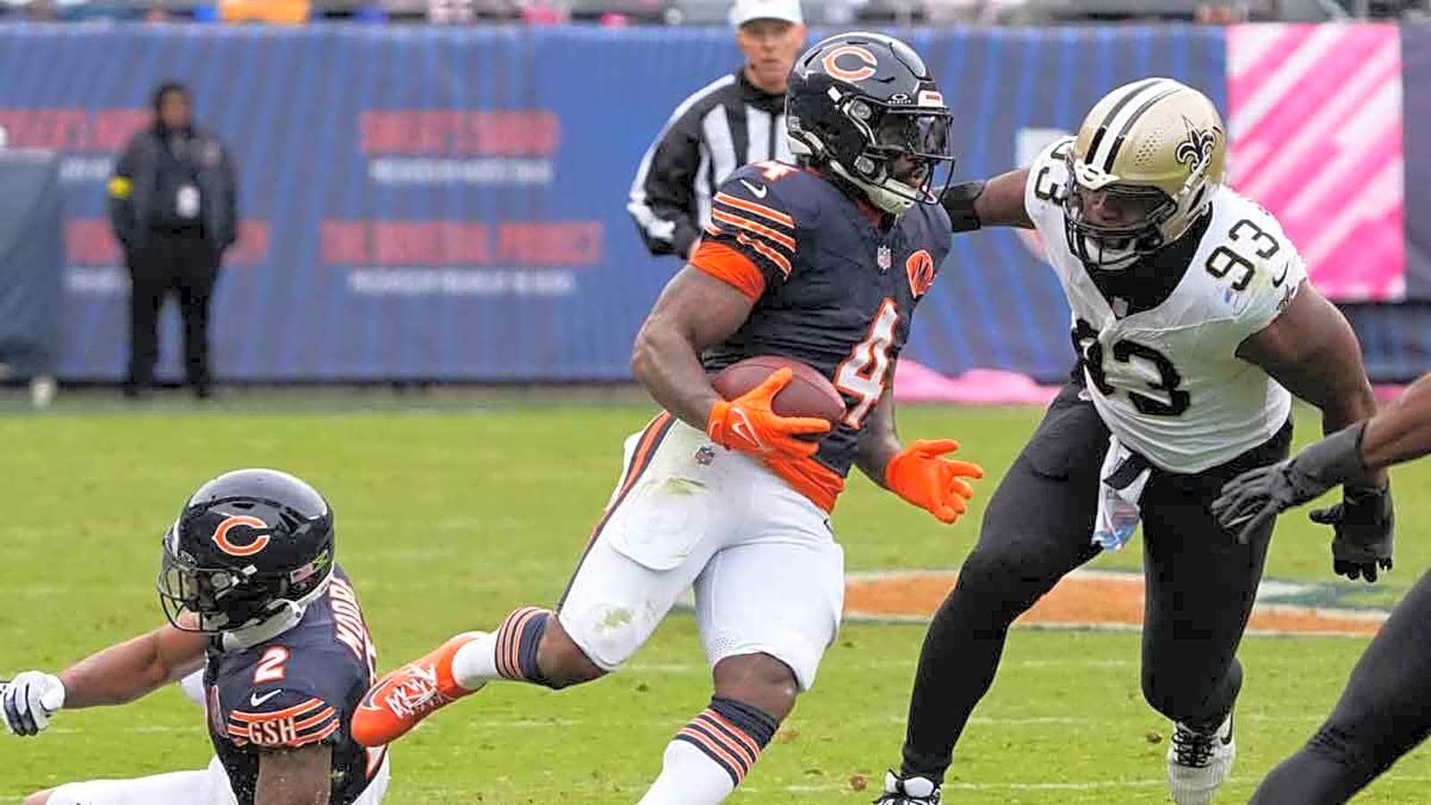 Bears RB D’Andre Swift expected to play in Week 8 vs. Ravens