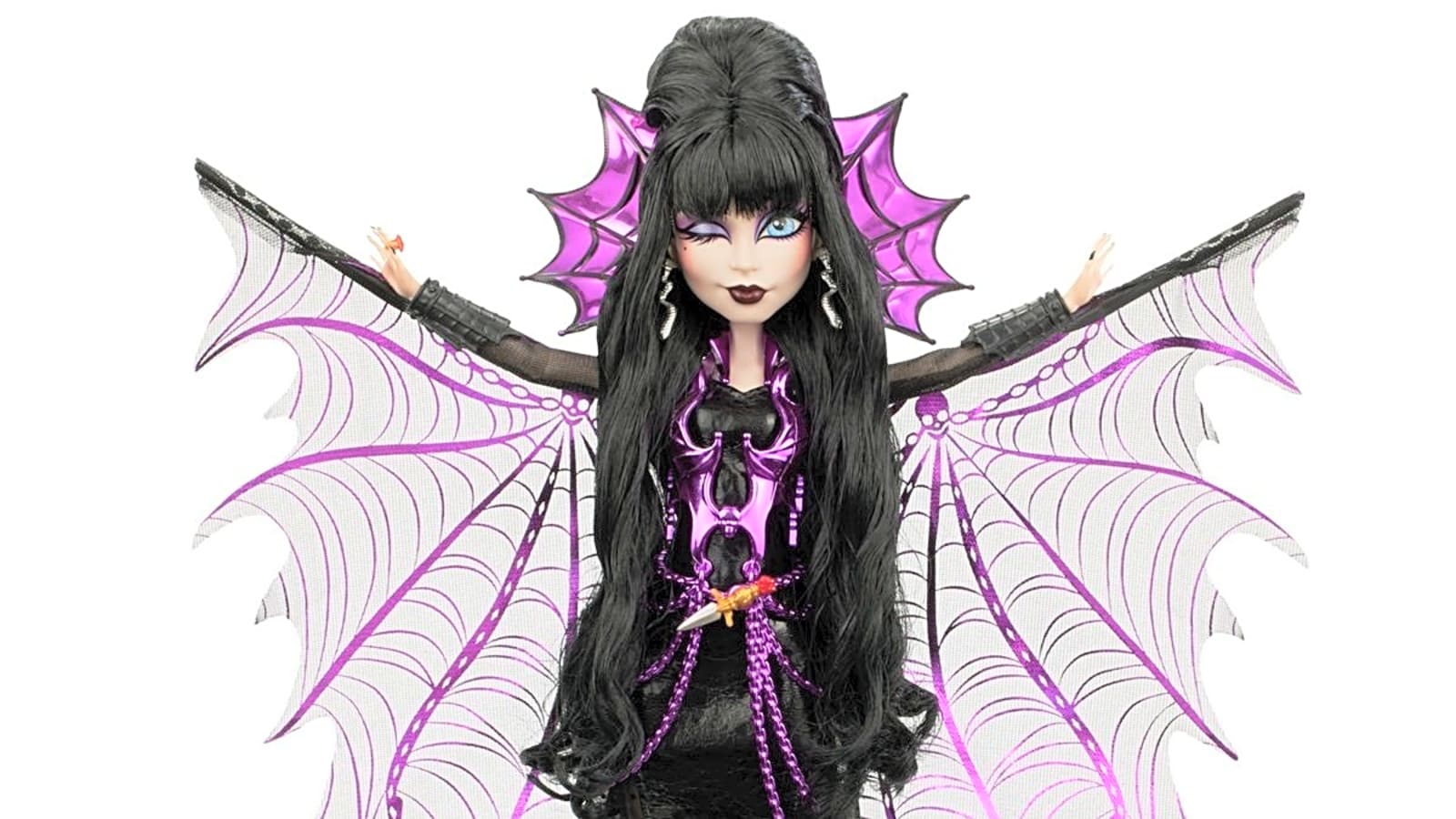 Elvira Goes Full Glam in New MONSTER HIGH Comic-Con Exclusive Skullector Doll
