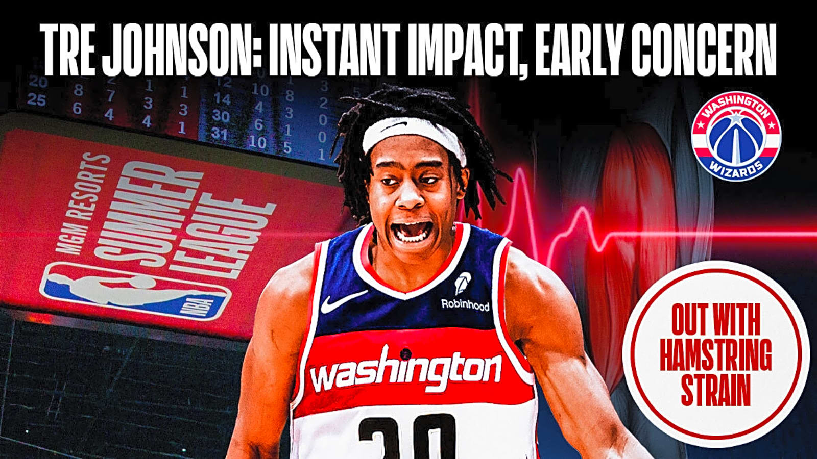 Washington Wizards’ biggest Tre Johnson concern after 2025 NBA Summer League