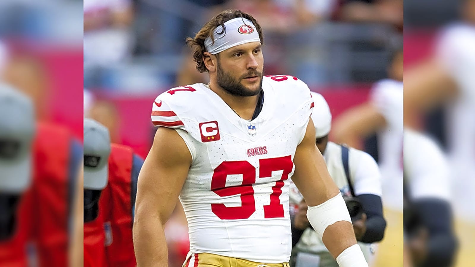 Why 49ers star Nick Bosa isn’t practicing Thursday