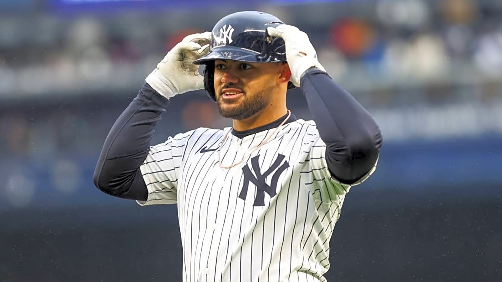 Yankees Make Jasson Dominguez Announcement After Leaving Rangers Game