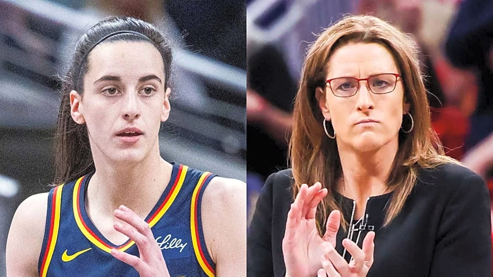 Caitlin Clark Reacts to Stephanie White's Appearance at Media Day