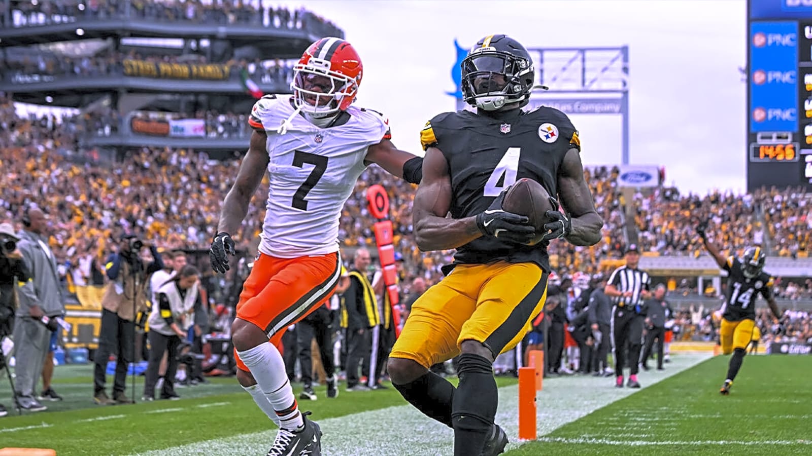 Steelers’ DK Metcalf breaks down lethal connection with Aaron Rodgers