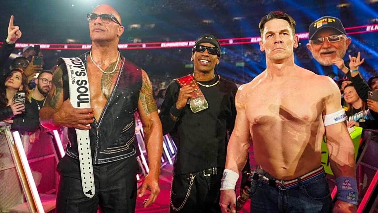 WWE planning massive tag team match for Travis Scott after his controversial involvement with John Cena’s 17th title win