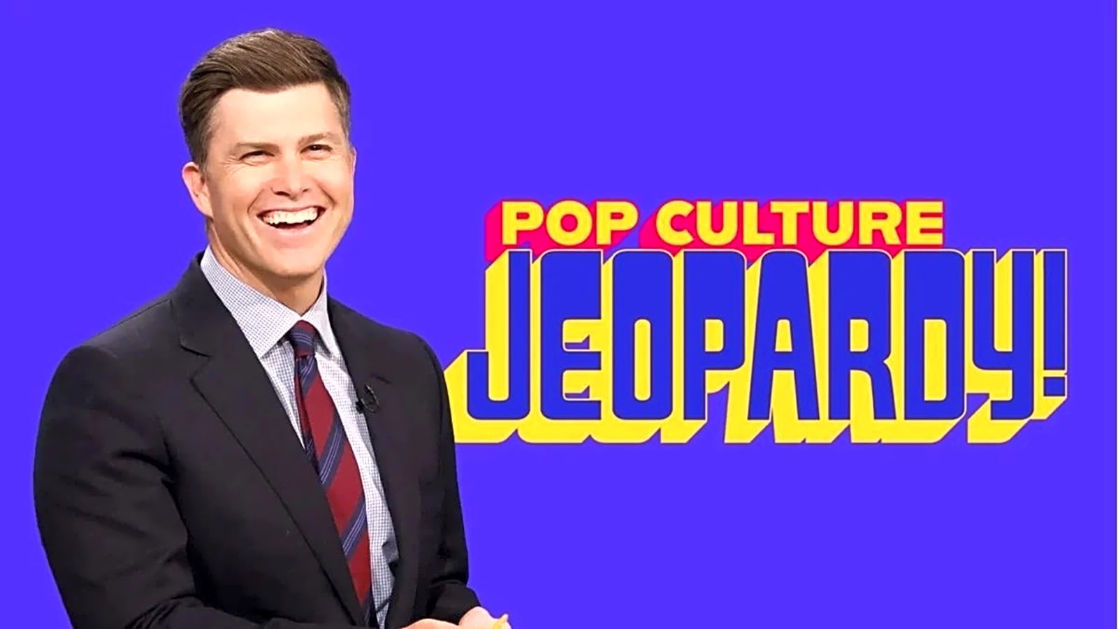 'Pop Culture Jeopardy!' trailer features a snarky Colin Jost