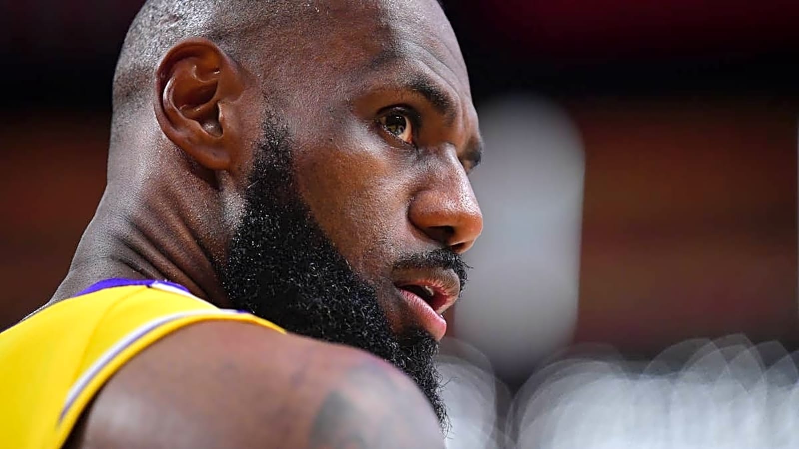 LeBron James Reacts to Lakers Teammate's Performance Against Rockets