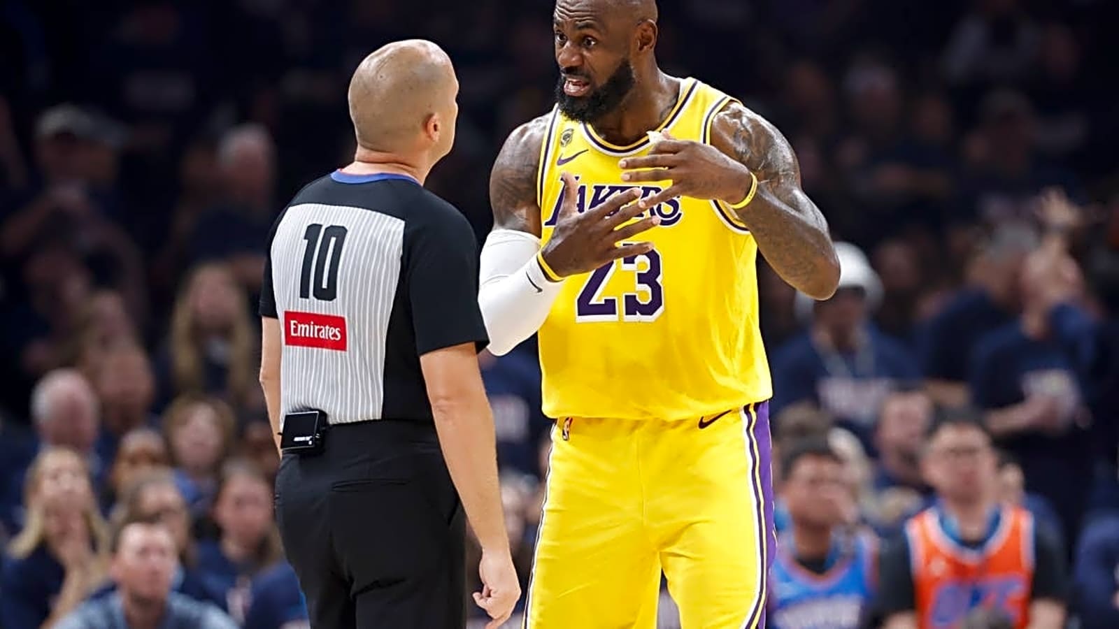 NBA Officials Under Fire After Controversial Lakers-Thunder Game