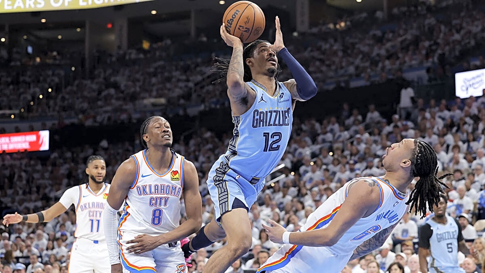 Grizzlies’ Jaren Jackson Jr. drains 3 off beautiful Ja Morant behind-the-back pass