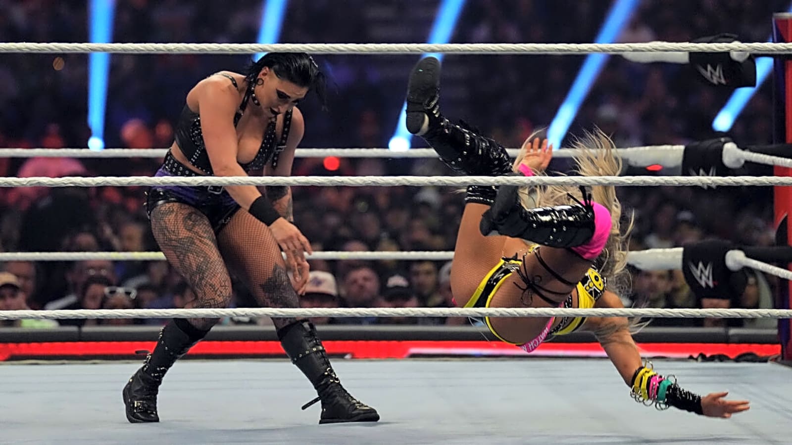 WWE star Liv Morgan’s biggest rival slams ‘disgusting’ fans after injury