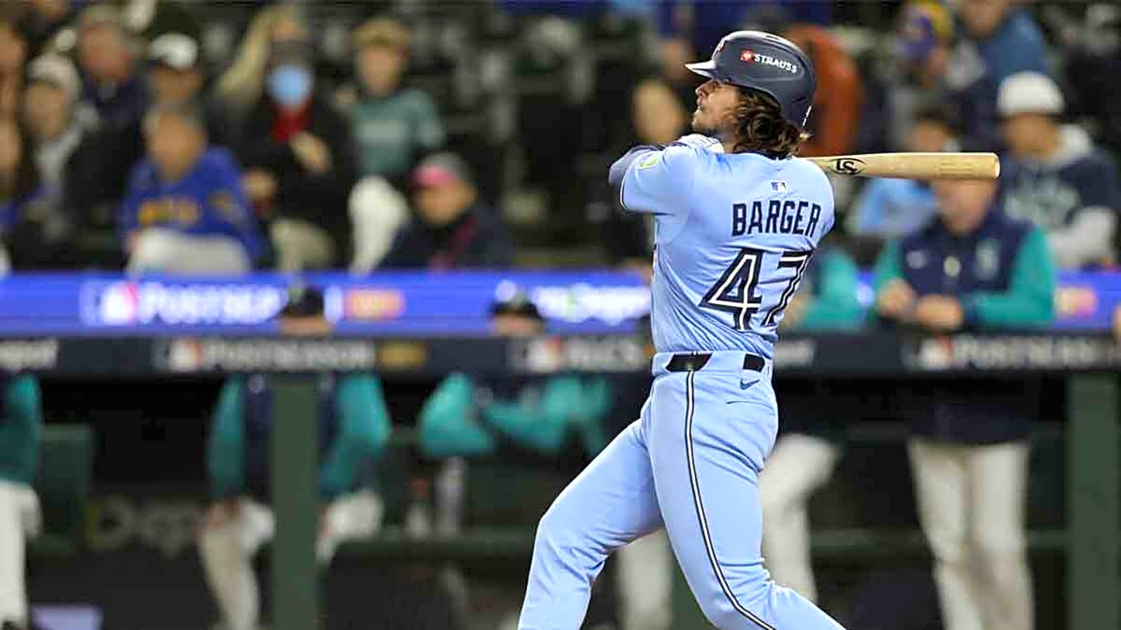 Blue Jays’ John Schneider gives props to Addison Barger for ALCS Game 3 home run