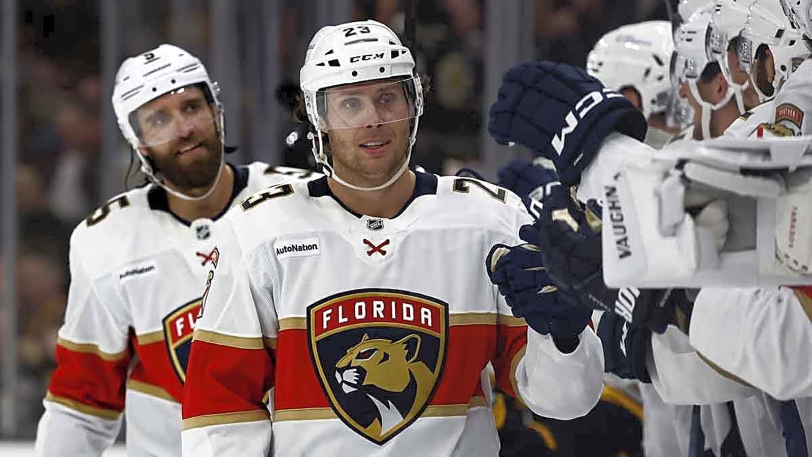 Panthers’ Carter Verhaeghe had a blast watching Brad Marchand ball out vs. Bruins