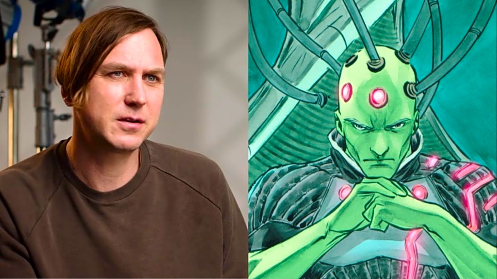 Lars Eidinger will play DCU Brainiac, reveals James Gunn