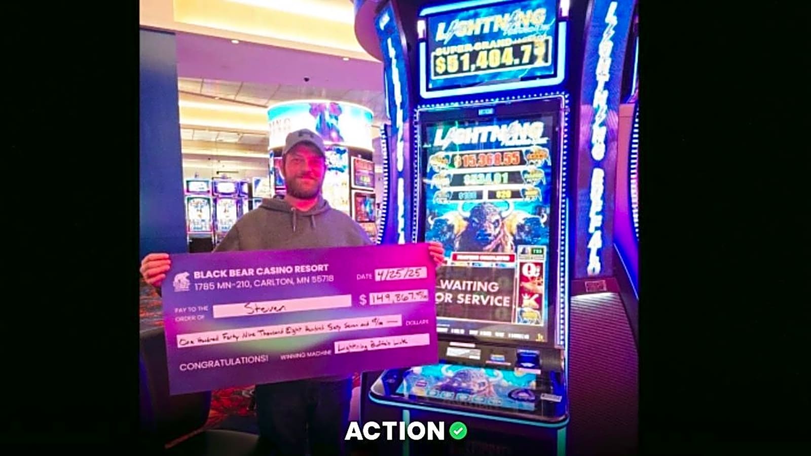 Black Bear Casino Winner Hits Slot Machine Jackpot