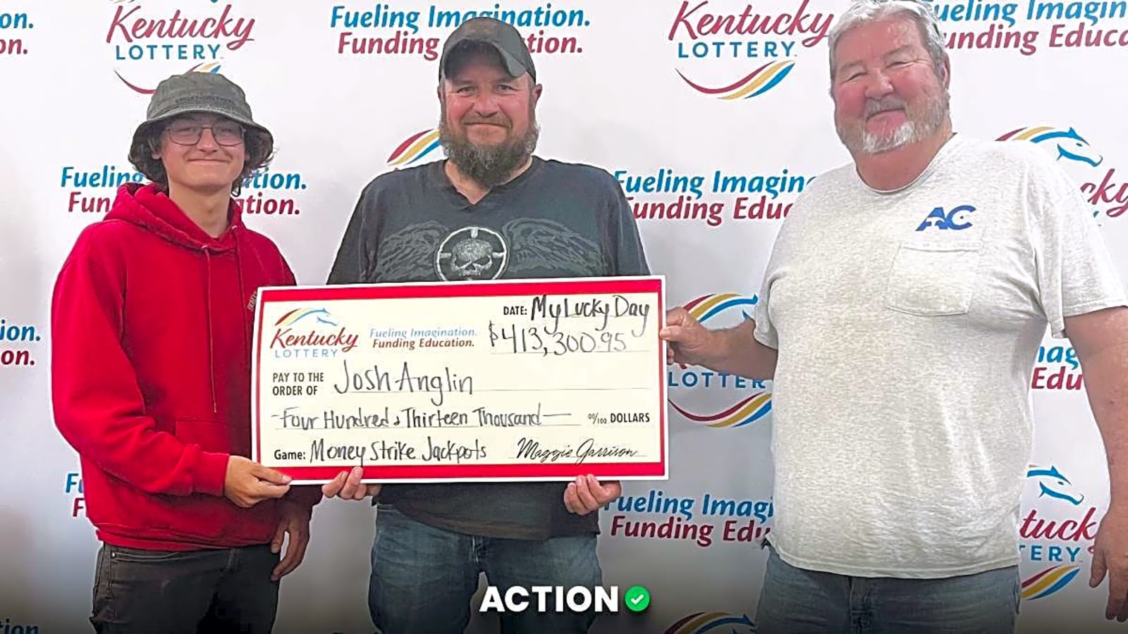 Three Generations Celebrate $413,300 Kentucky Lottery Win
