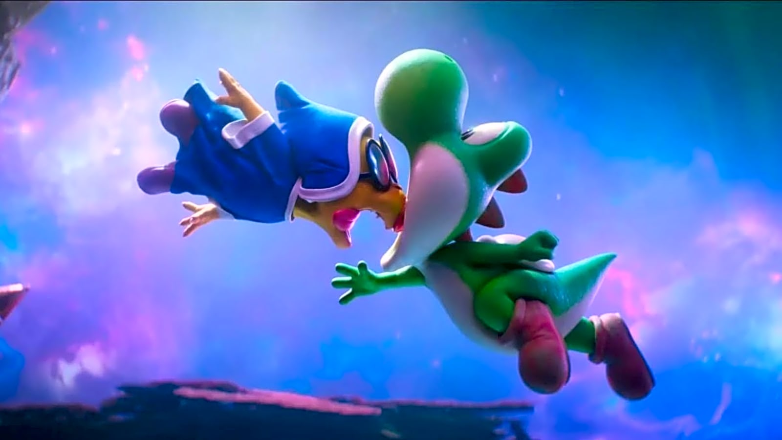 Yoshi lays an egg in 'The Super Mario Galaxy Movie' Super Bowl teaser