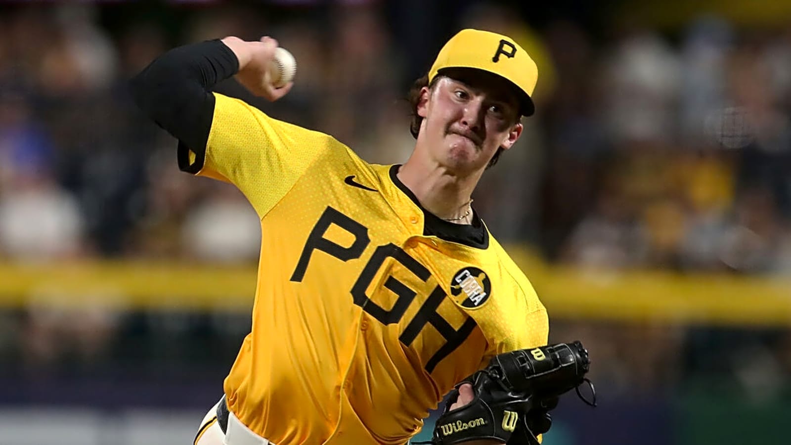 Pirates’ Bubba Chandler blows 100 mph strikeout by Rockies batter