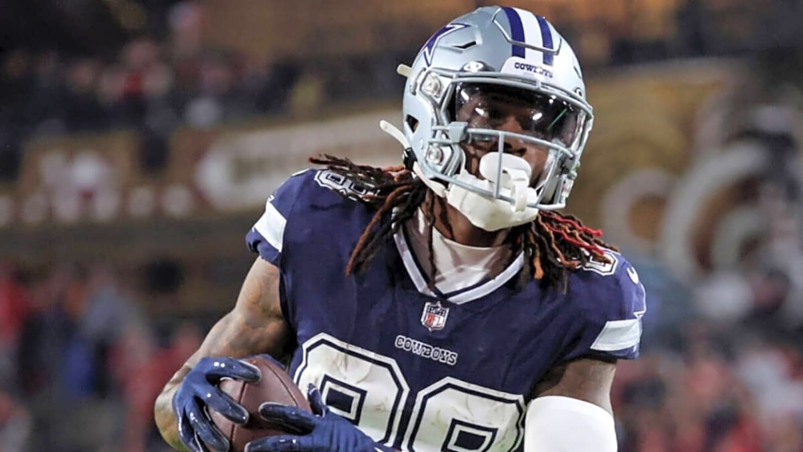 Watch: CeeDee Lamb Bizarrely Gets Taken out by Referee on Sidelines During Cowboys’ Preseason Opener