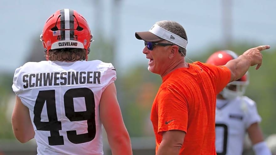 Clues surfacing on what’s going to happen with Cleveland Browns defensive coordinator Jim Schwartz following the hiring of Todd Monken
