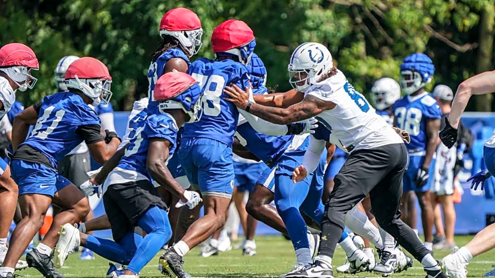 Three winners from the Colts' first week of training camp give the first glimpse of info on some major ongoing roster battles