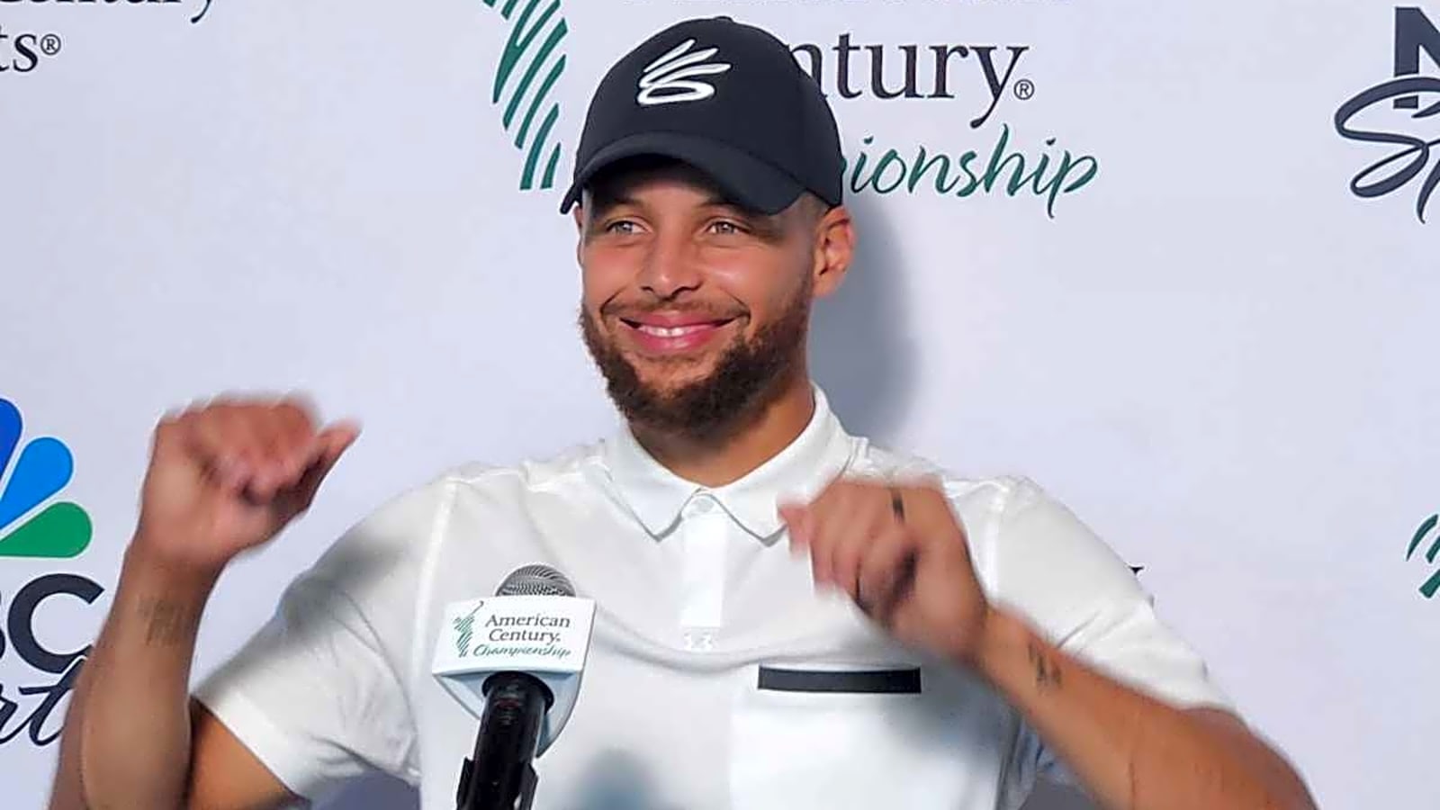 Steph Curry Reacts to Big Win at Underrated Golf Tour Event