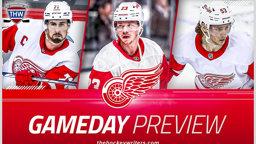 Red Wings Look to Keep Win Streak Alive With Road Game vs. Sabres