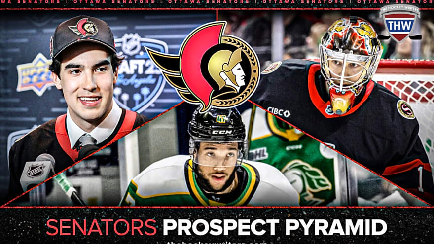 Ottawa Senators 2025-26 Prospect Pyramid