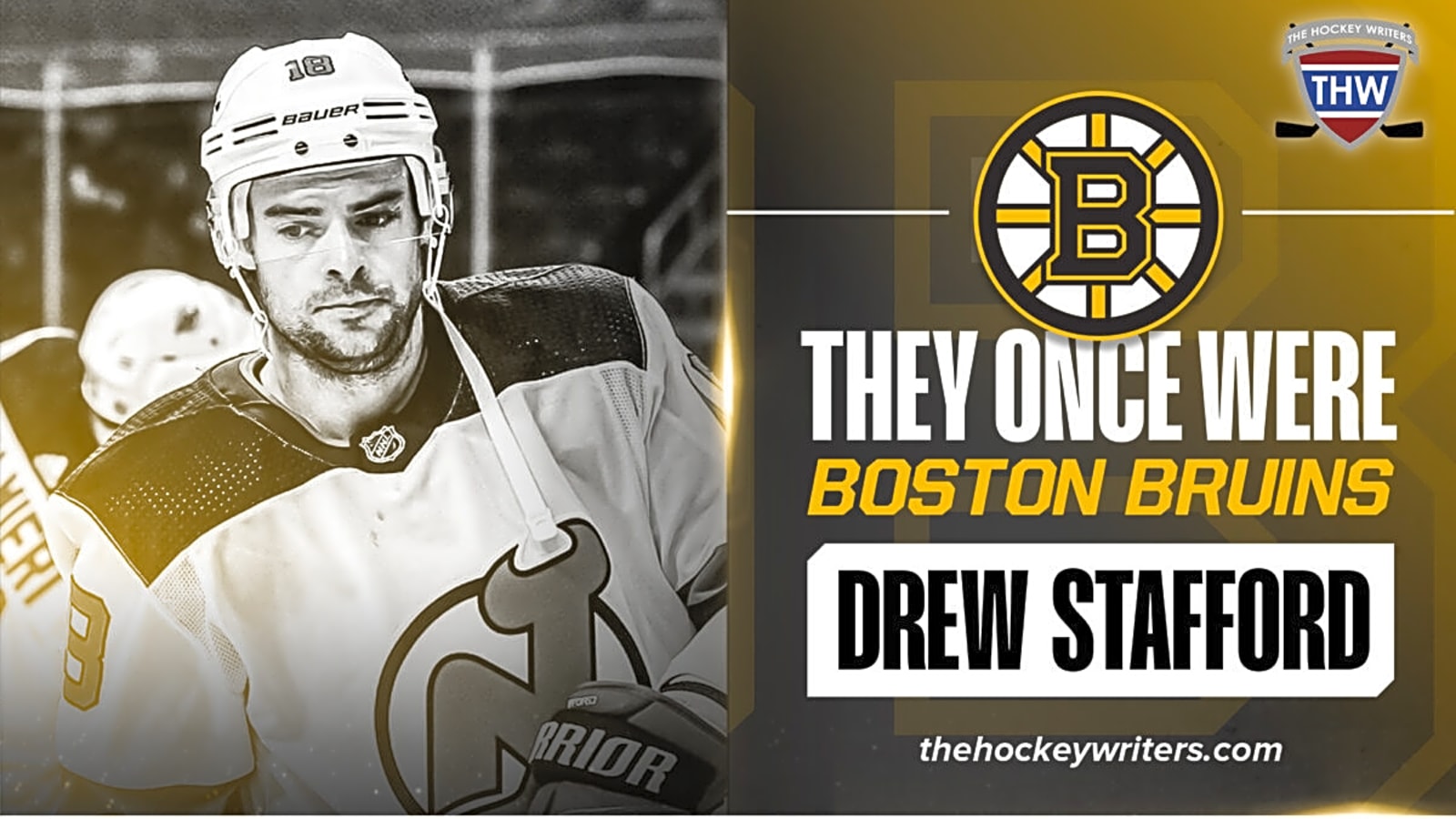 They Once Were Boston Bruins: Drew Stafford