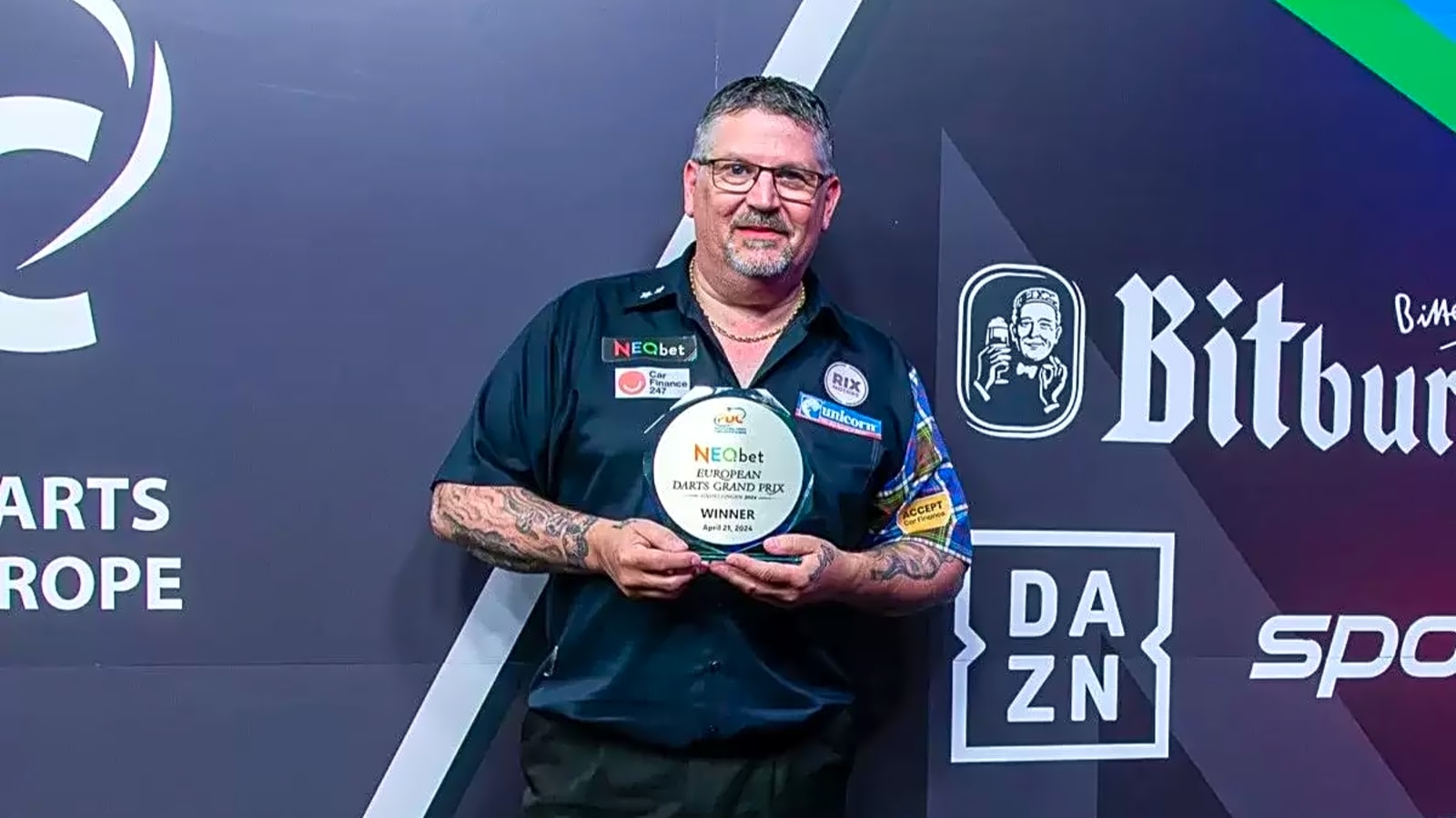 'I’ve played with the likes of Phil Taylor & Eric Bristow' - Evergreen Gary Anderson proves he can still compete with the best, taking European Darts Grand Prix 2025 title