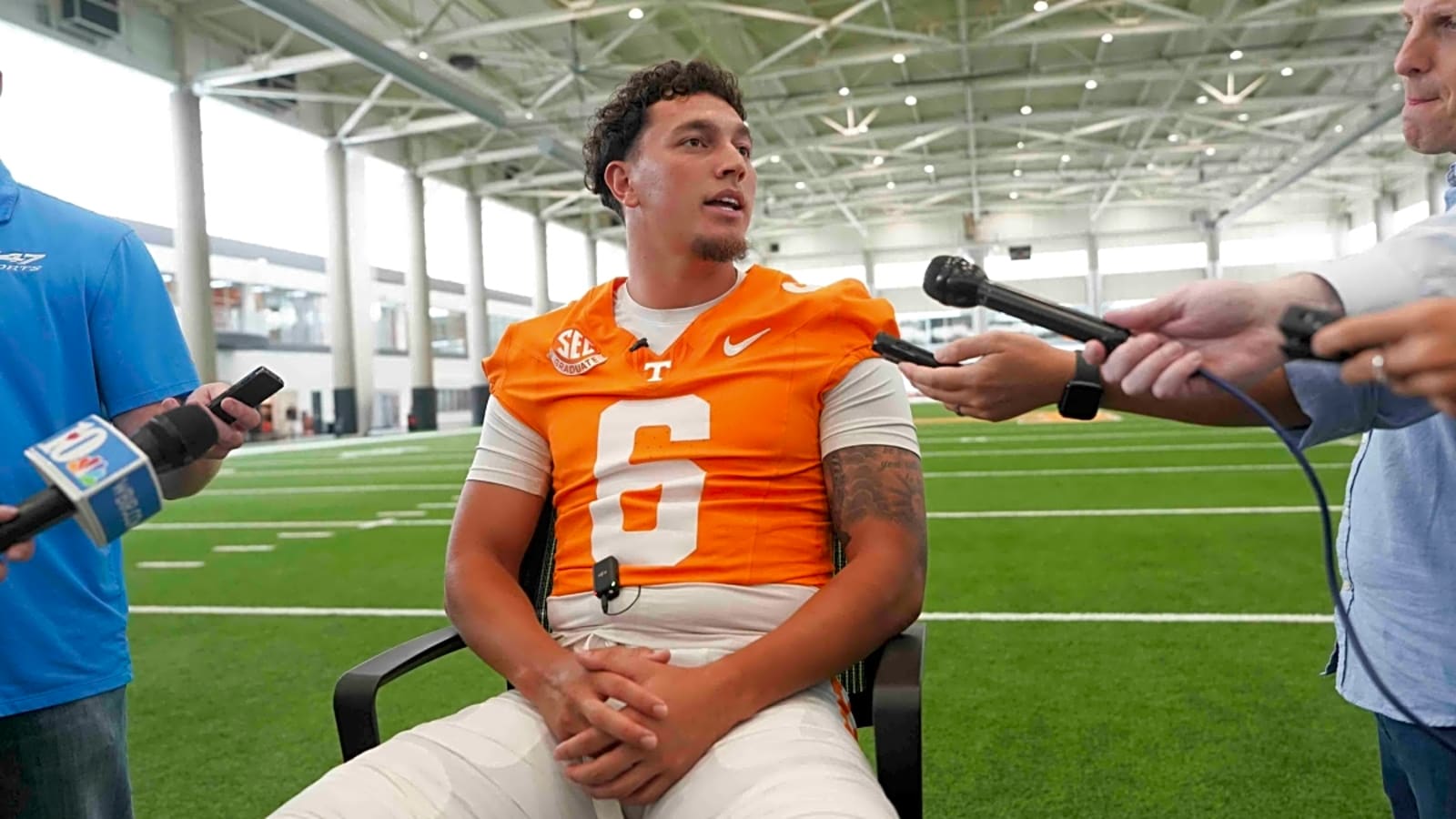 The reaction of Tennessee&#39;s players after second fall scrimmage tells Vols fans all they need to know about starting QB Joey Aguilar