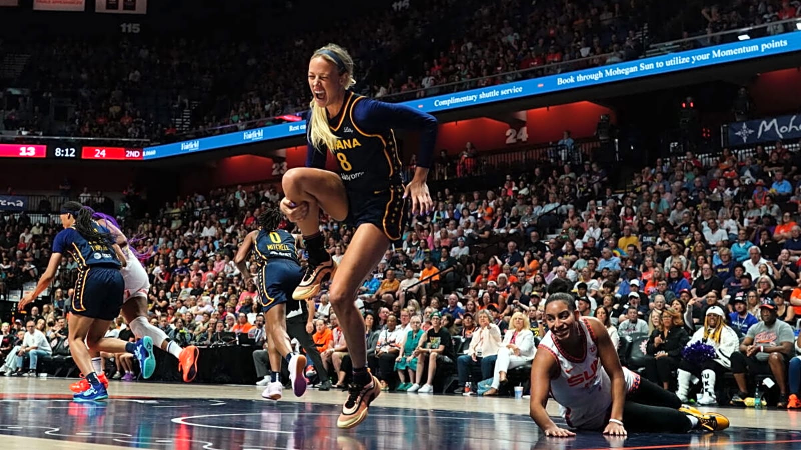 Lexie Hull Echoes Stephanie White as Indiana Fever Take Confidence From Super Elimination Games Stat