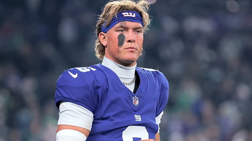 Jaxson Dart, Giants Dealt Unfortunate News on Saturday