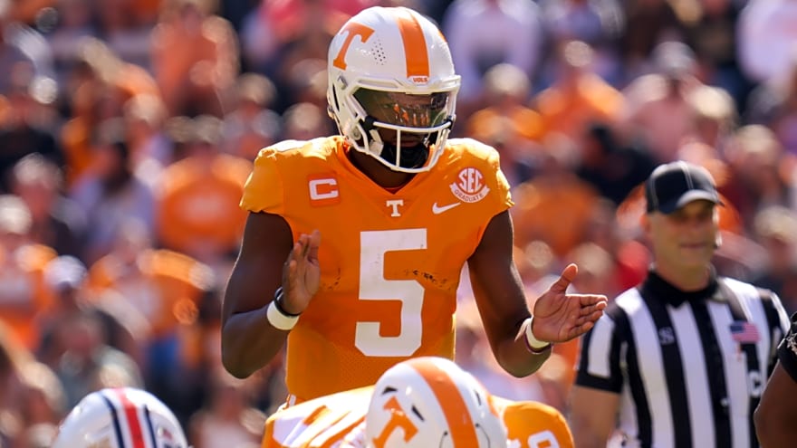 Former Tennessee Vols QB Hendon Hooker works out for NFC team after getting released by the Carolina Panthers