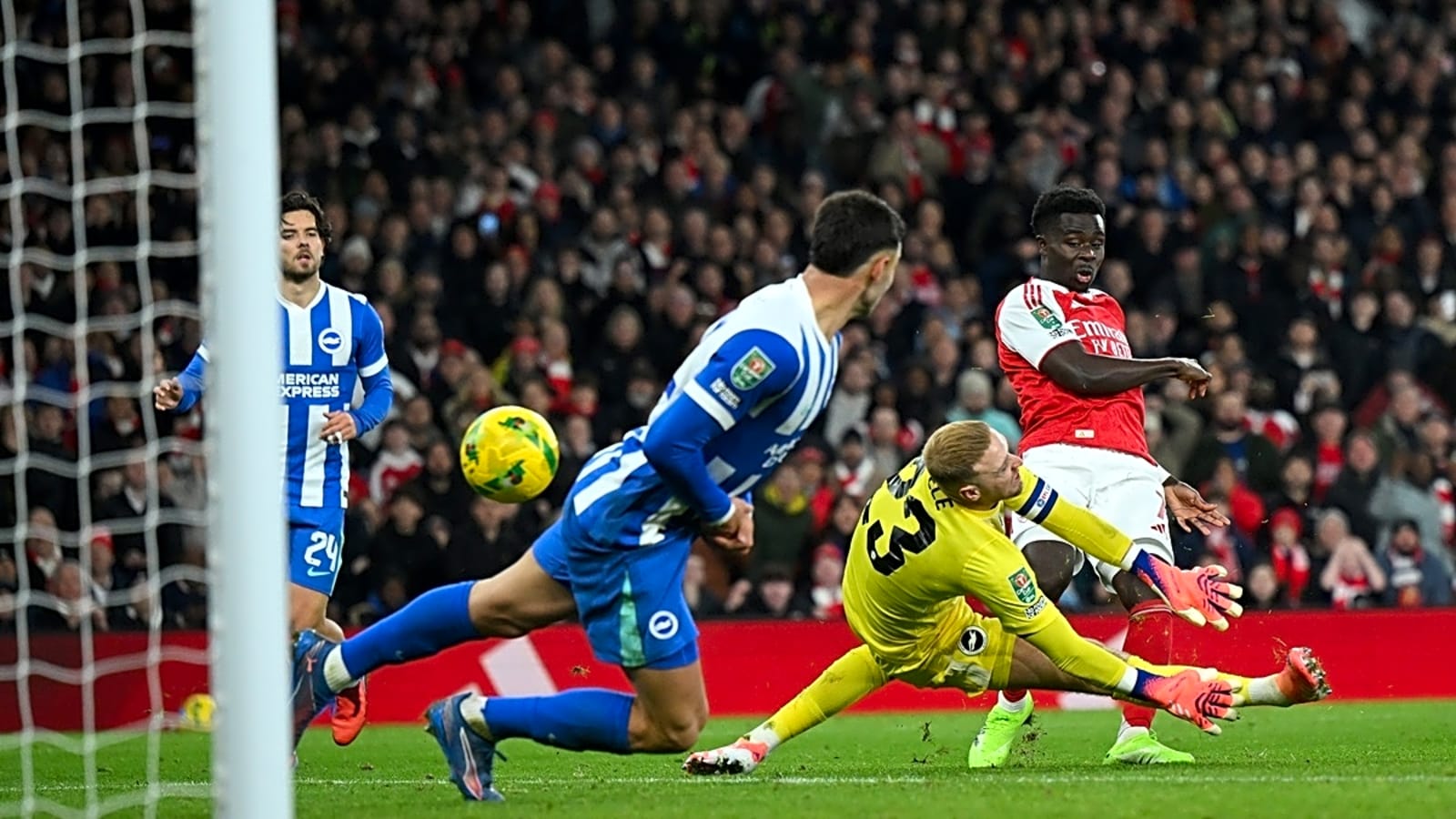 Arsenal draws Crystal Palace in Carabao Cup quarter finals