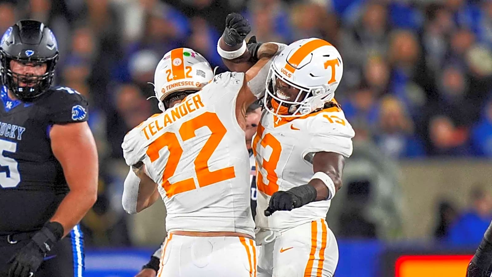 The scene at Kentucky's stadium in the third quarter against the Vols will have Tennessee fans smiling all week