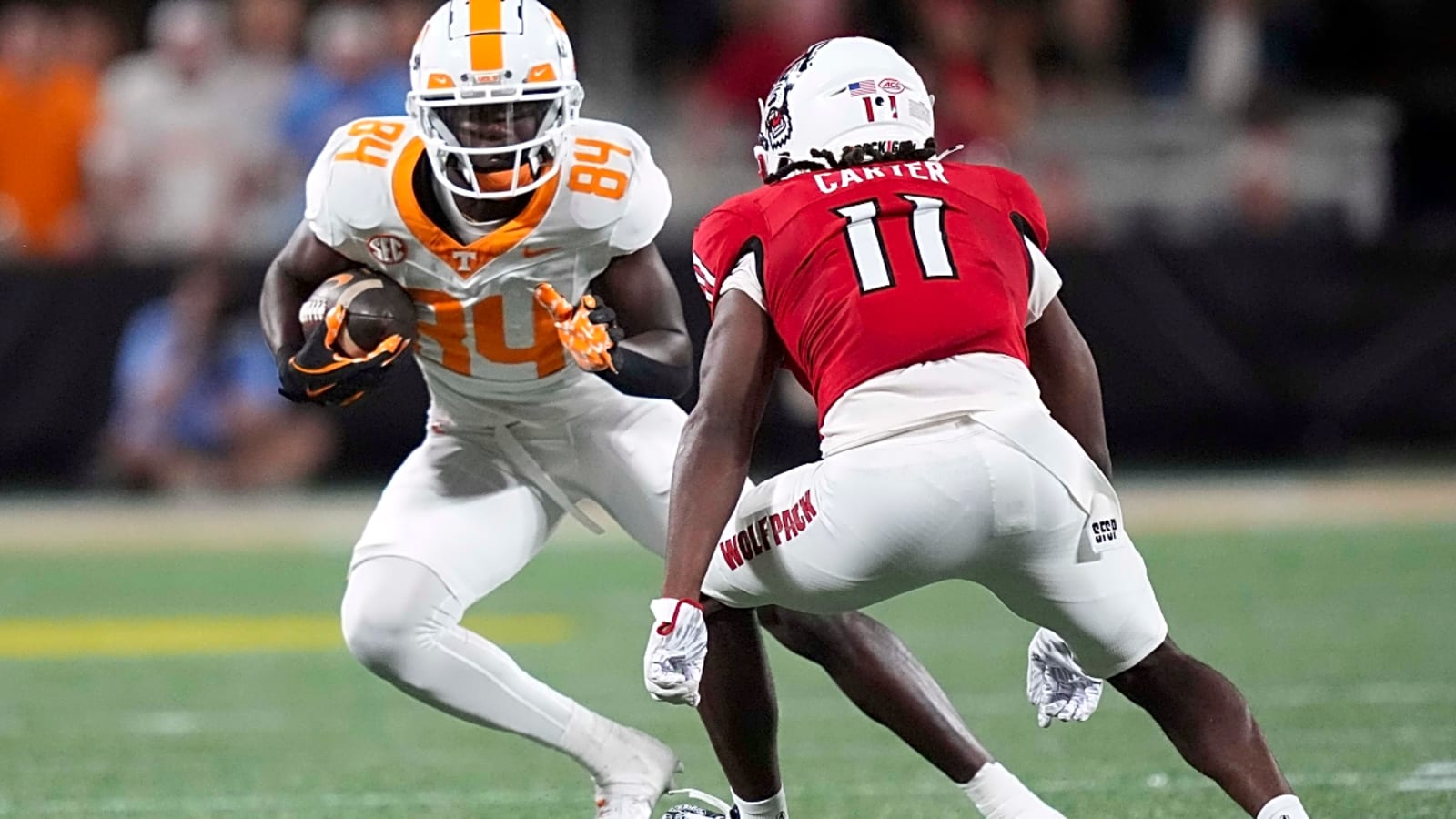 Former Tennessee Vols WR Kaleb Webb, who transferred to Maryland after the 2024 season, gets honest about Neyland Stadium