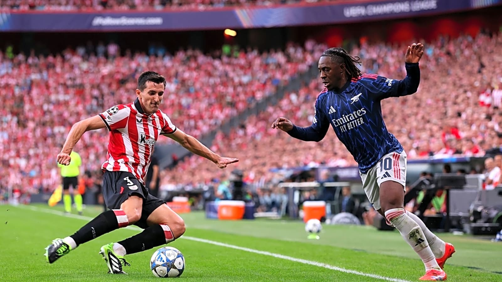 Opinion: Eze struggles again out wide in UCL opener. Time for Arteta to act?