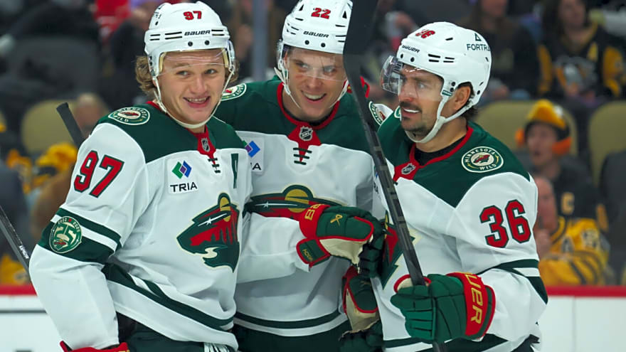 Wild’s Gustavsson Earns Shutout in 5-0 Win Over Penguins