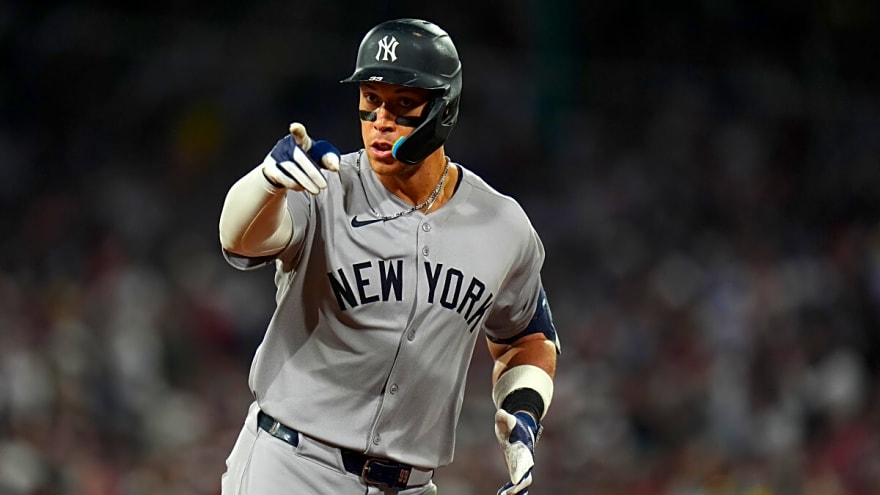 Yankees’ Aaron Judge Ties HR Record Set by Mark McGwire
