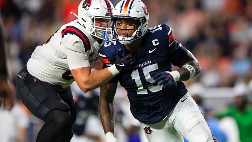 Keldric Faulk 2026 NFL Draft: scouting report for Auburn Tigers edge rusher