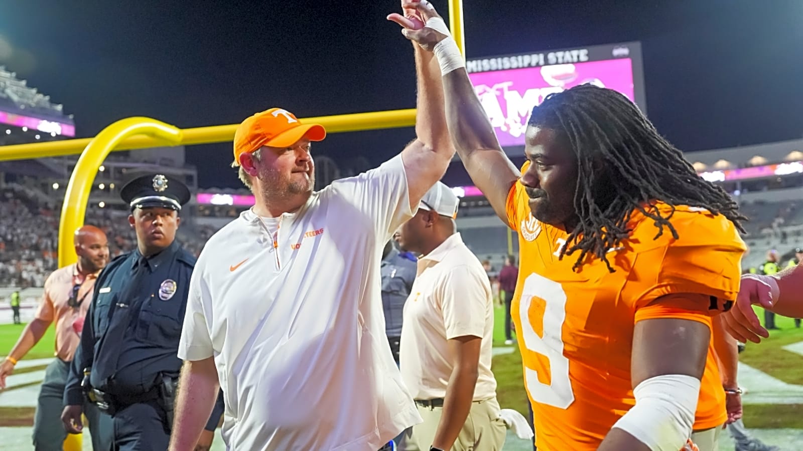 The Tennessee Vols are trying to swipe a 2026 football commit from the Alabama Crimson Tide