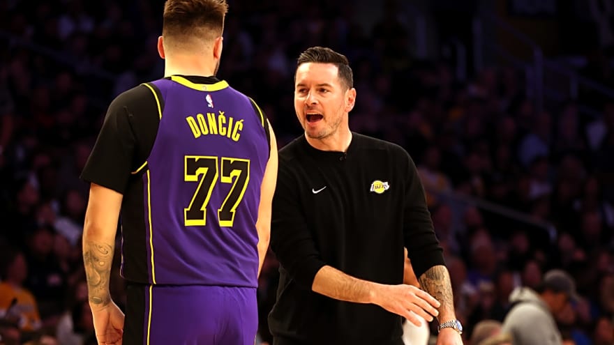 Luka Doncic's Behavior Toward JJ Redick Draws Attention