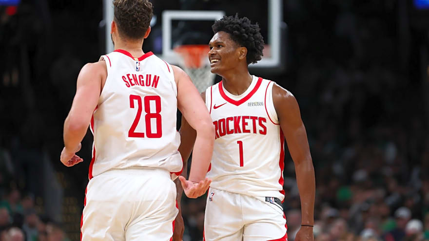 Rockets Get Mixed Injury News on Alperen Sengun, Amen Thompson Ahead of Warriors Game