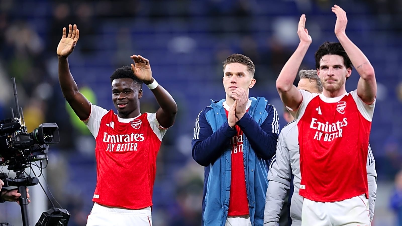 Saka had some very fine stats against Brighton