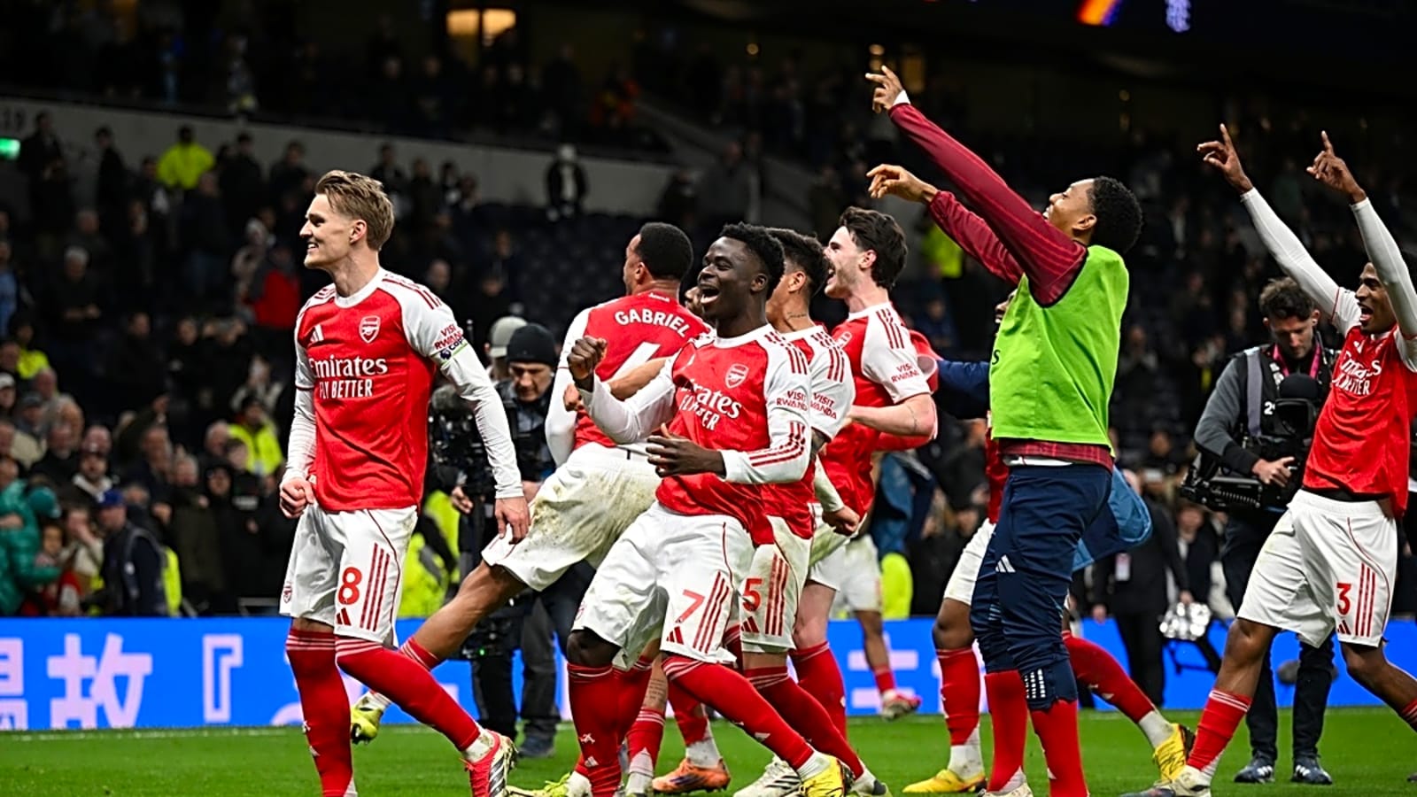 Spurs star admits that Arsenal were the better team